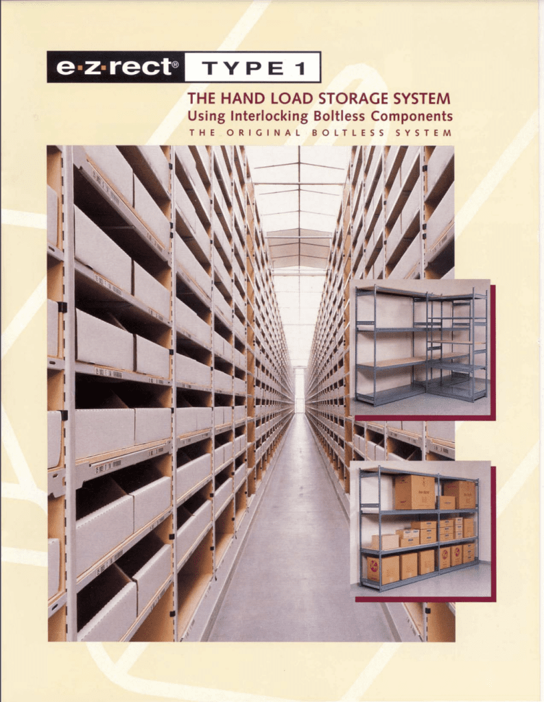 Type 1 Shelving EZ Rect Brochure